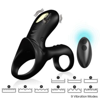 Anillo para el pene doble vibrador para parejas Ranger