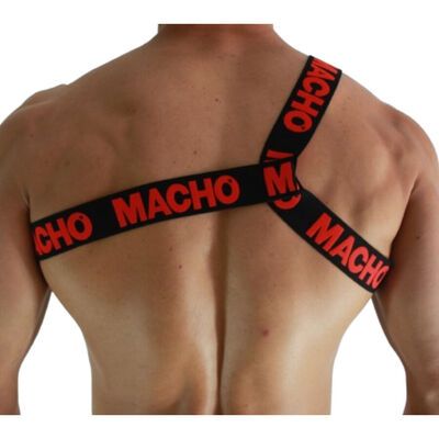 Arnés romano Rojo Macho 2