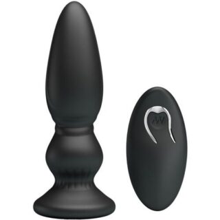Plug anal con control remoto y potentes vibraciones