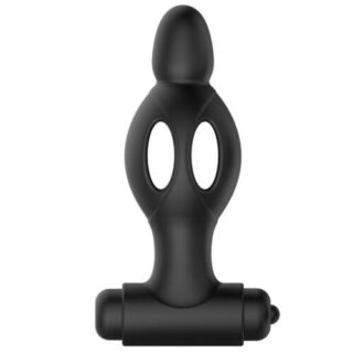 Plug anal de silicona con vibración 2 1