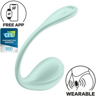 Vibrador de braguita con APP Smooth Petal