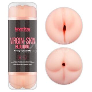 Masturbador doble Virgin Skin vagina y ano 2