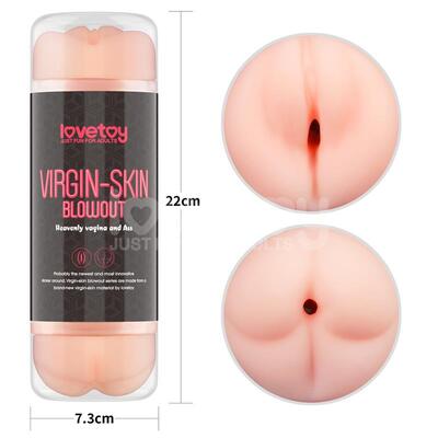 Masturbador doble Virgin Skin vagina y ano 2 2