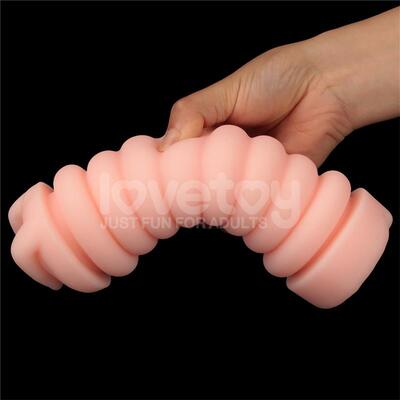 Masturbador doble Virgin Skin vagina y ano 6