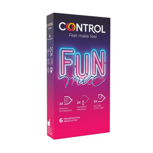 Caja de preservativos Fun Mix 6 unidades