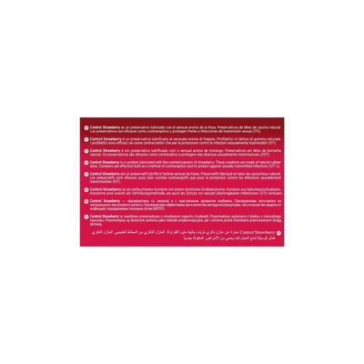 Caja de preservativos aroma a fresas 144 unidades 2