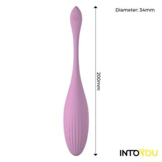 Huevo vibrador con bolas internas y rotación 2