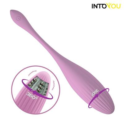 Huevo vibrador con bolas internas y rotación 4