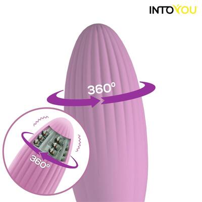 Huevo vibrador con bolas internas y rotación 5
