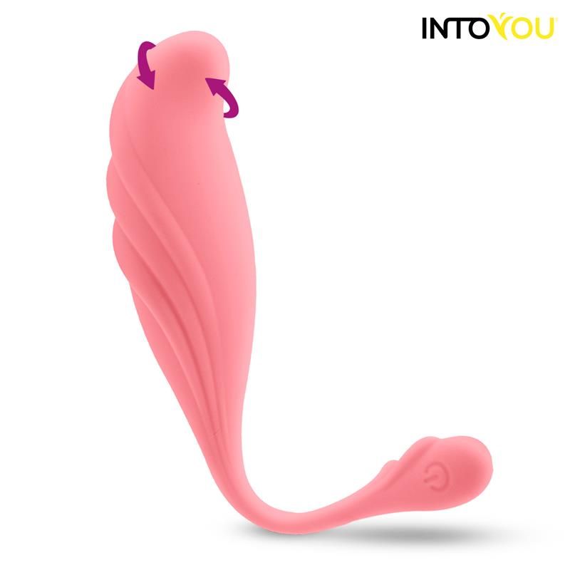 Huevo vibrador con movimiento Waving con APP y USB 4