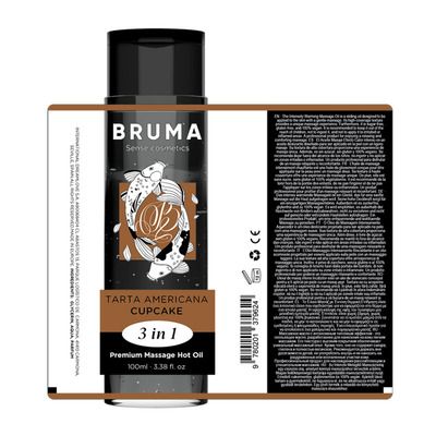 Aceite de masaje Premium efecto calor y sabor a tarta americana 3