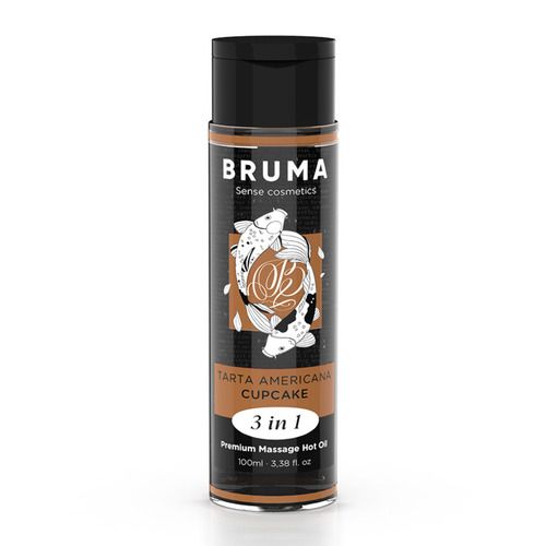 Aceite de masaje Premium efecto calor y sabor a tarta americana