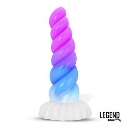 Dildo de silicona líquida Aeros 21,5 cm 2