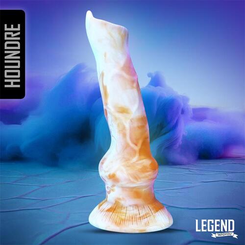 Dildo de silicona líquida Houndre 19,5 cm