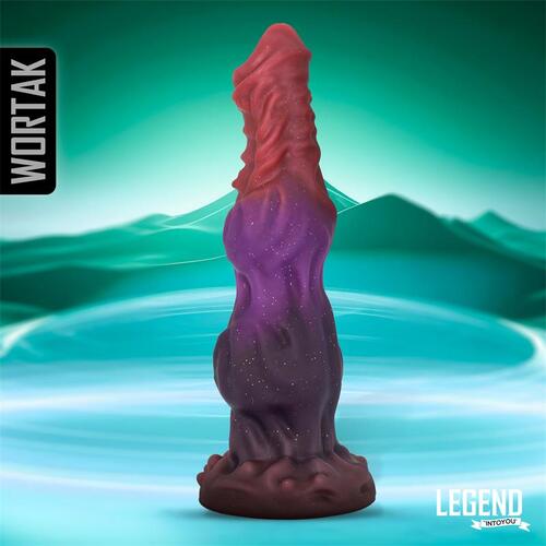 Dildo de silicona líquida Wortak 24,8 cm