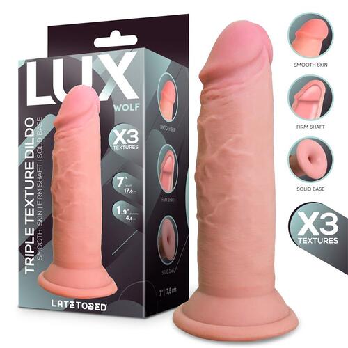 Dildo de triple densidad Wolf