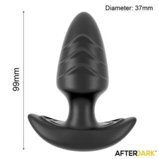 Plug anal con vibración y rotación 360º Frank 2