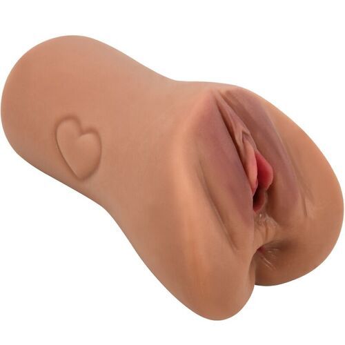 Masturbador doble vagina y ano con diseño corazón Scarlet