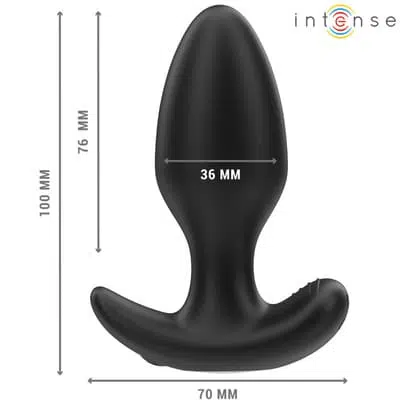 Plug anal 10 vibraciones con control remoto Joey 3