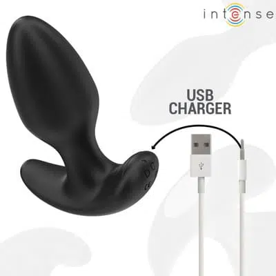 Plug anal 10 vibraciones con control remoto Joey 4