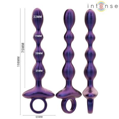 Plug anal vibrador con control remoto modelo 1 Jackie 2
