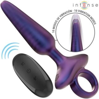 Plug anal vibrador con control remoto modelo 4 Marlon