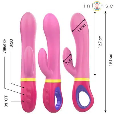 Vibrador Rabbit rosa Daphne 2
