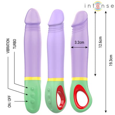 Vibrador clásico morado Velma 2