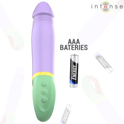 Vibrador clásico morado Velma 3