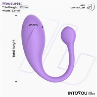 Huevo vibrador con APP lavanda Series Bulby 2