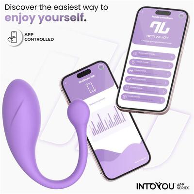 Huevo vibrador con APP lavanda Series Bulby 3