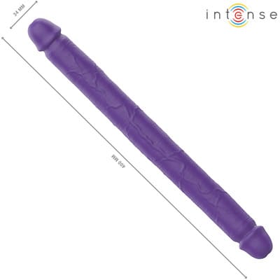 Dildo doble vibrador con control remoto Gunter 40 cm 2