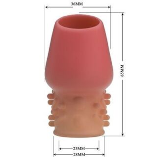 Funda engrosadora de pene rosada Matias 2