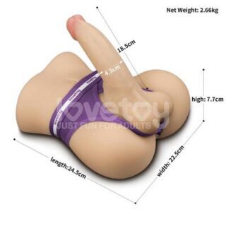 Masturbador con dildo articulable Street Girls 15 2 2
