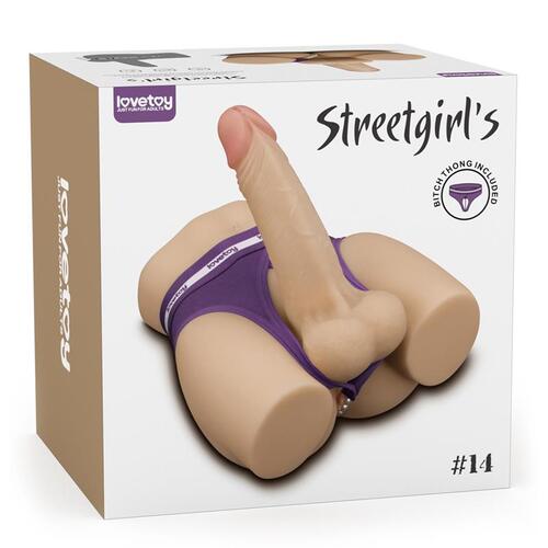 Masturbador con dildo articulable Street Girls 15