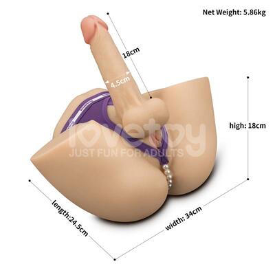Masturbador con dildo articulable Street Girls 17 2