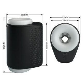 Masturbador masculino con 5 configuraciones de vibración DJ Girl 2