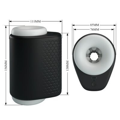 Masturbador masculino con 5 configuraciones de vibración DJ Girl 2
