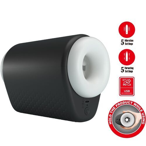 Masturbador masculino con 5 configuraciones de vibración DJ Girl