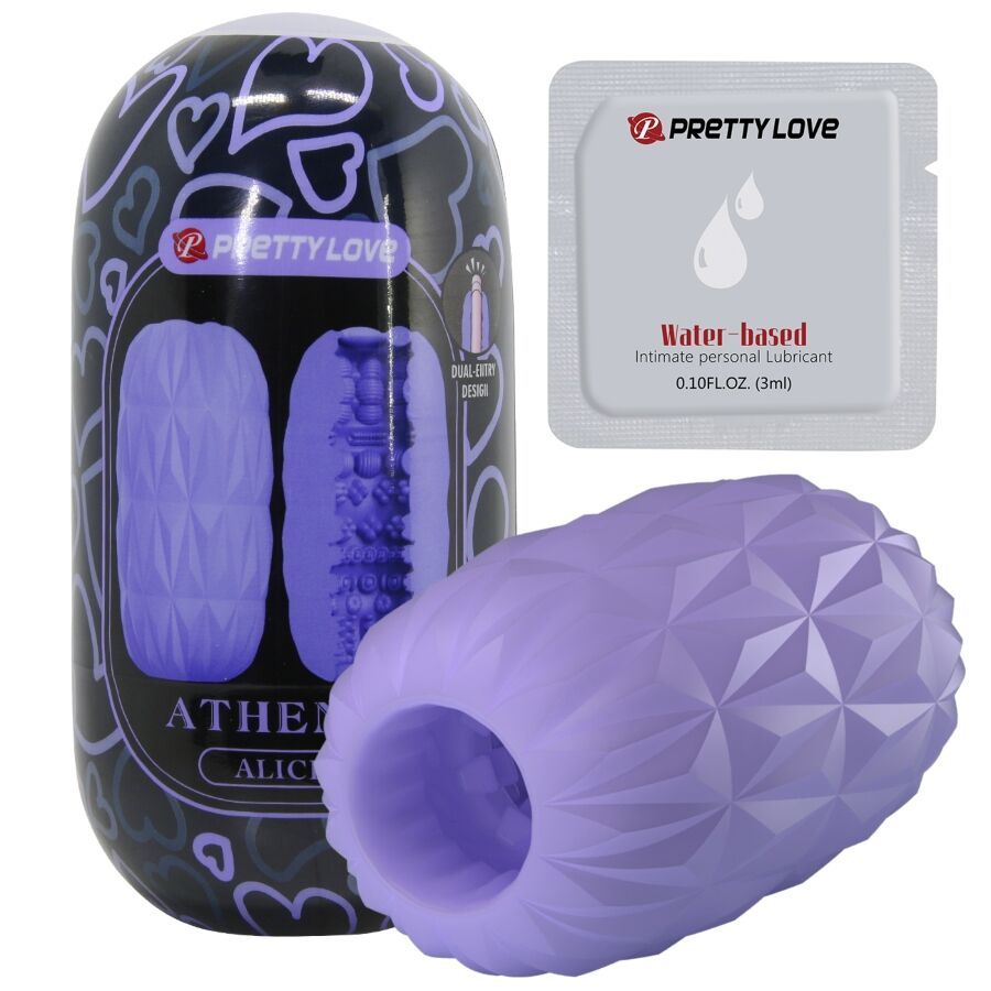 Masturbador masculino morado Athena Alice 3