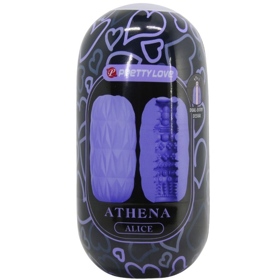 Masturbador masculino morado Athena Alice 5