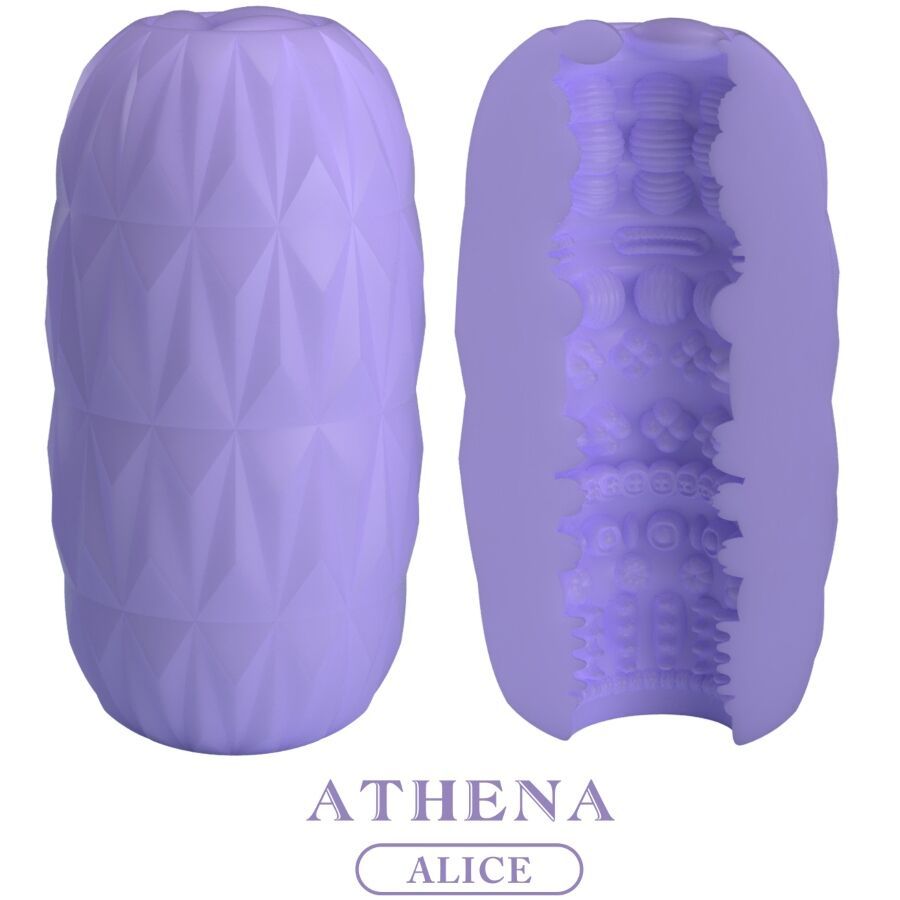 Masturbador masculino morado Athena Alice
