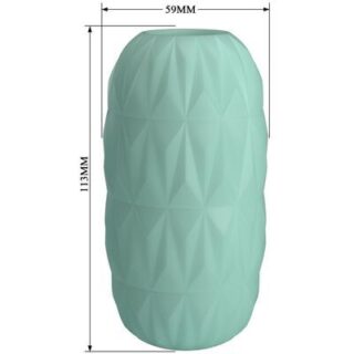 Masturbador masculino turquesa Athena Alice 2