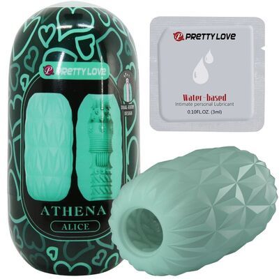 Masturbador masculino turquesa Athena Alice 4
