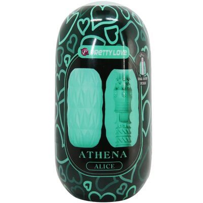Masturbador masculino turquesa Athena Alice 5