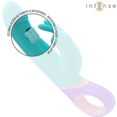 Vibrador Rabbit con estimulador rotatorio del punto G Mónica 3