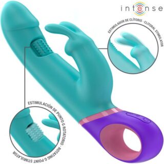 Vibrador Rabbit con estimulador rotatorio del punto G Mónica