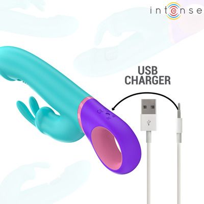 Vibrador Rabbit con estimulador rotatorio del punto G Mónica 6