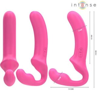 Vibrador doble con control remoto Amy 20 cm 2