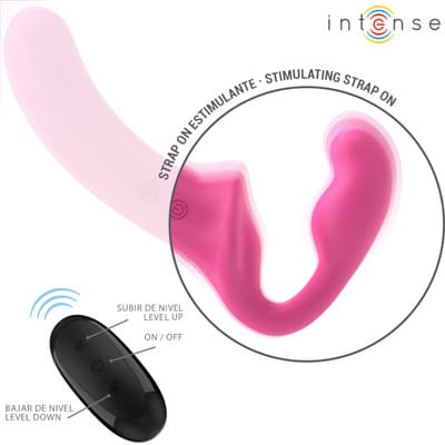Vibrador doble con control remoto Amy 20 cm 3